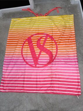 Victoria's Secret Striped Beach or Pool Blanket